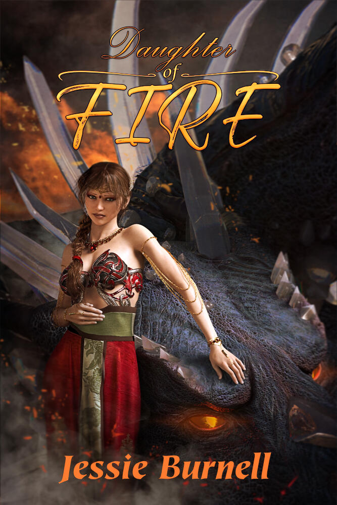 Daughter of Fire - Blender, Daz3D, Photoshop